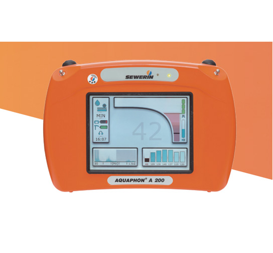德國豎威SEWERIN PE/PVC非金屬管道定位儀-AQUAPHON A200